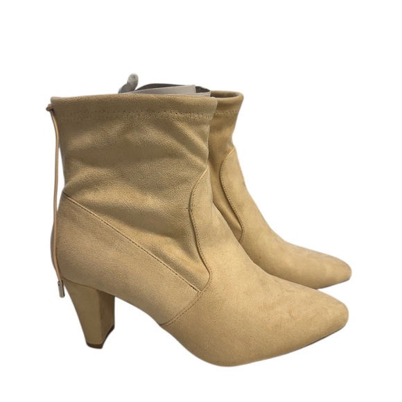 Comfort Embry View Bone Color Elegant Beige Ankle Boots 10.5W - Picture 6 of 11